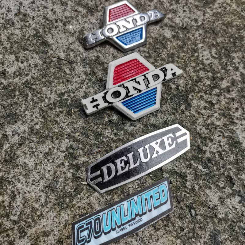emblem logo sayap honda c70 c50 c700 s90