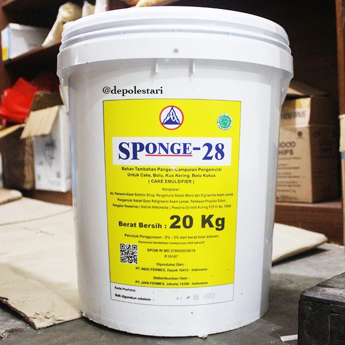 

SP28 (Sponge 28) 100gr, 250gr, 500gr, 1KG