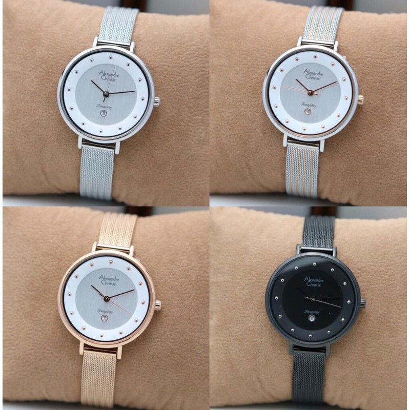 Alexandre Christie AC 2485  AC2485 Tranquility Fashion  | Jam Tangan Wanita ORI Garansi Resmi 1 Thn