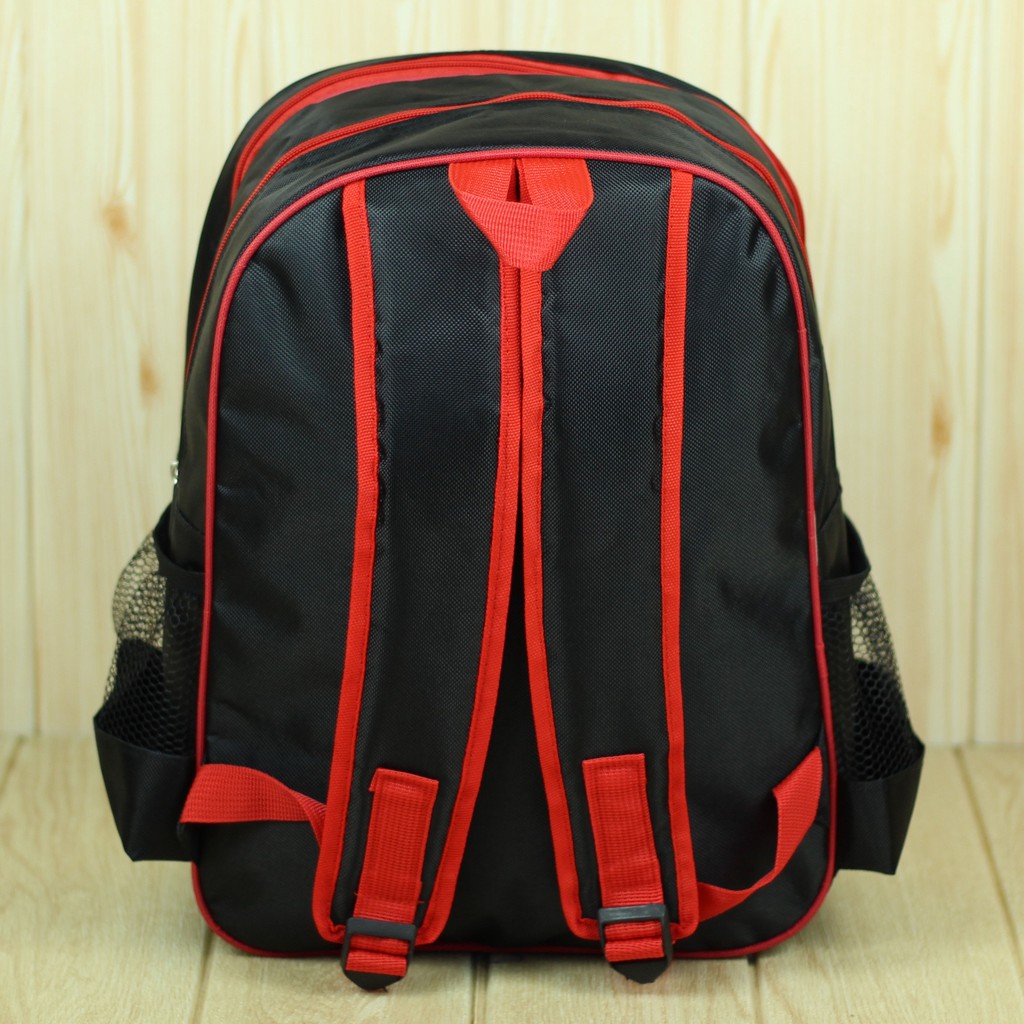 Tas Ransel Emboss Halus Little Bus Back Pack Sekolah Anak Laki Laki