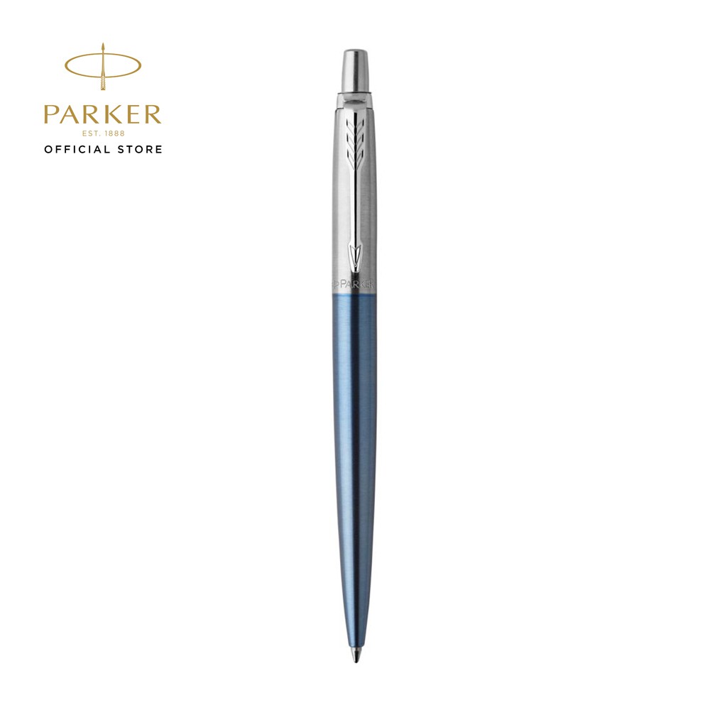 

Parker Jotter Waterloo Blue Chrome Trim Ballpoint