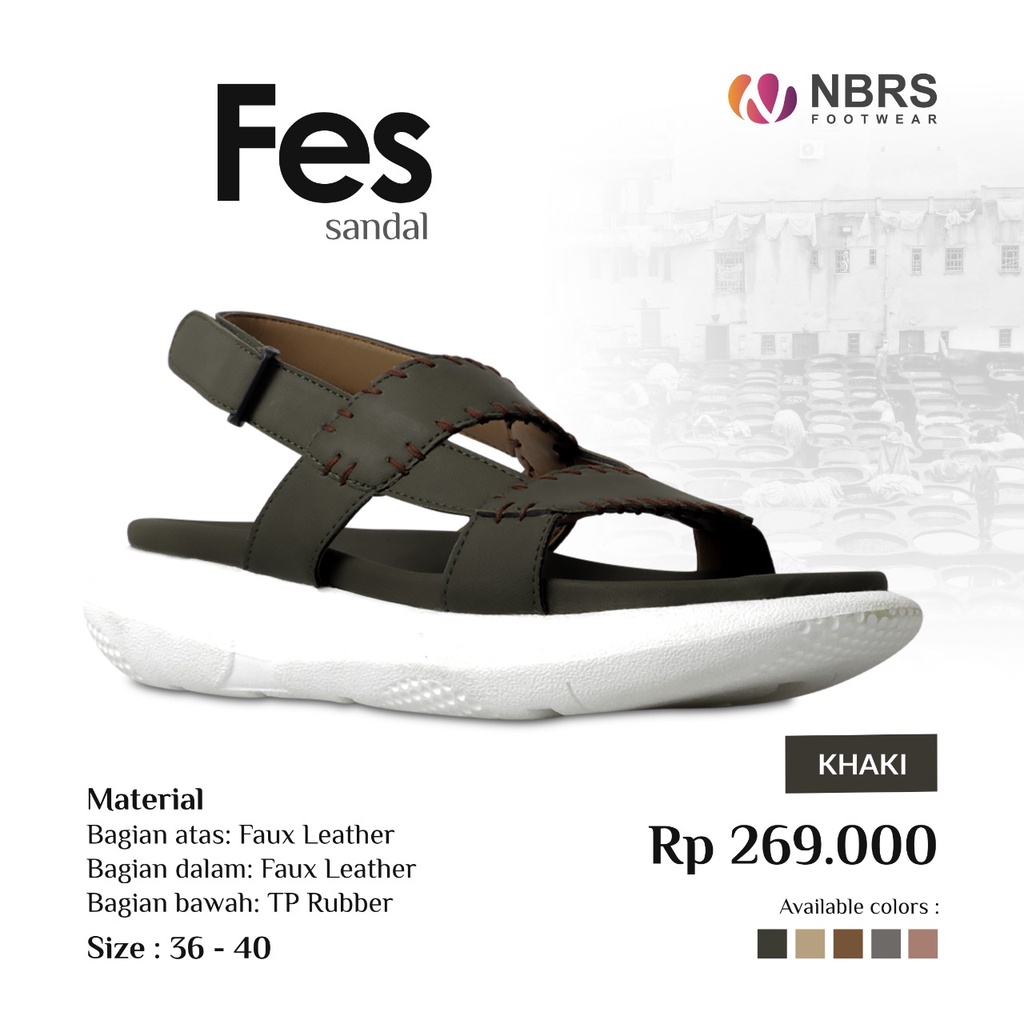 NIBRAS FOOWEAR SANDAL FES TERBARU