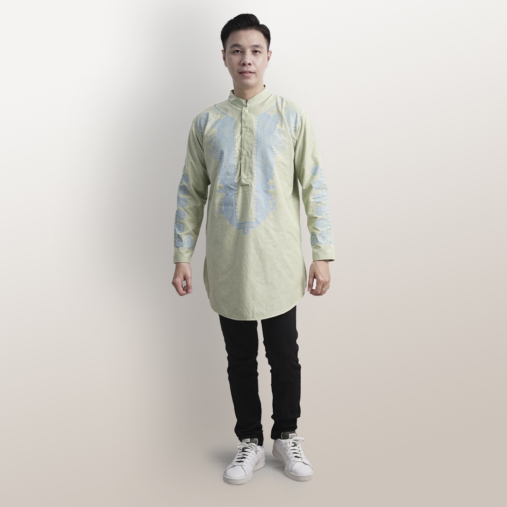 Baju koko kurta pakistan tangan panjang Pria - XSHOP Anies