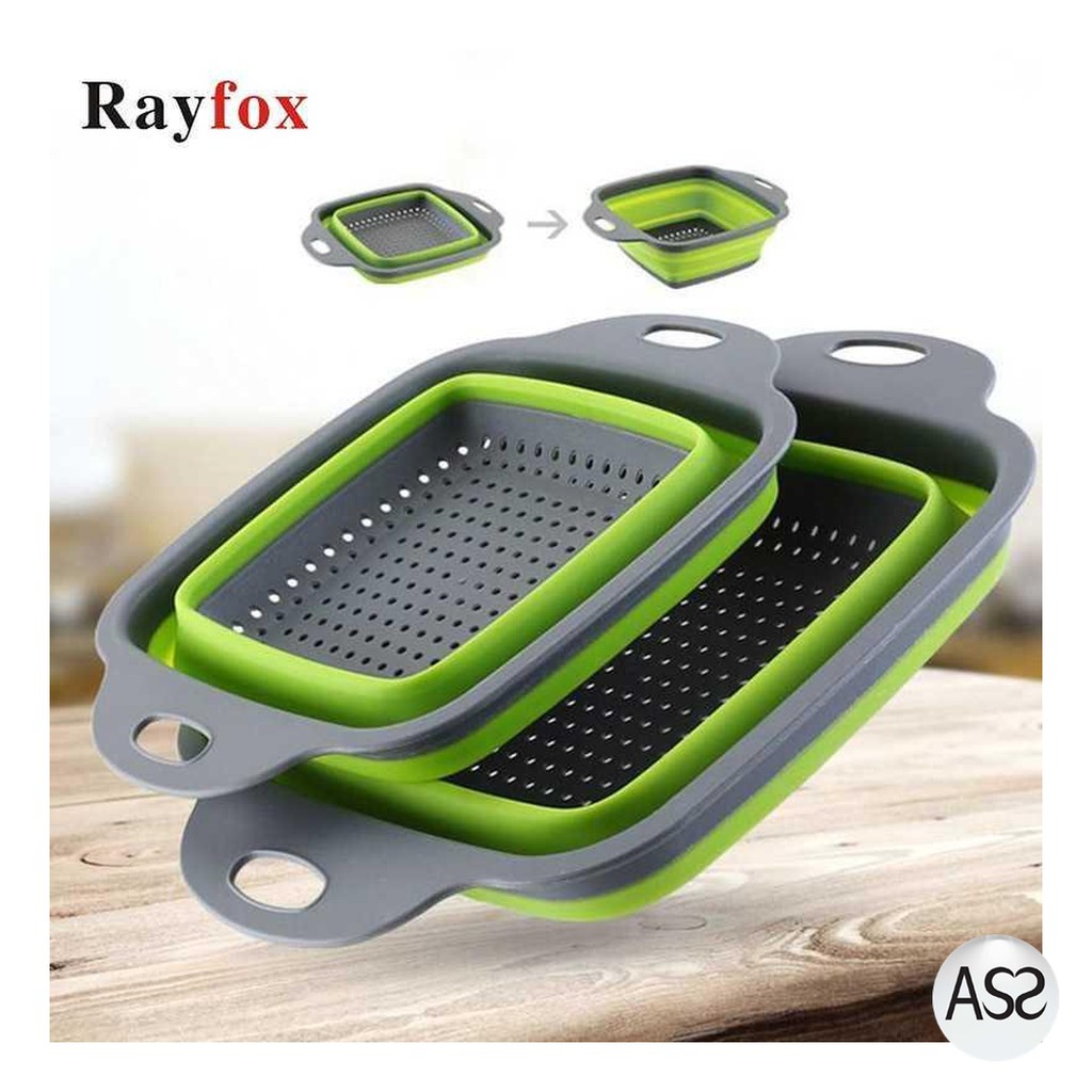 ASS Shop - Rayfox Keranjang Saringan Lipat Drain Basket Collapsible - DP0155