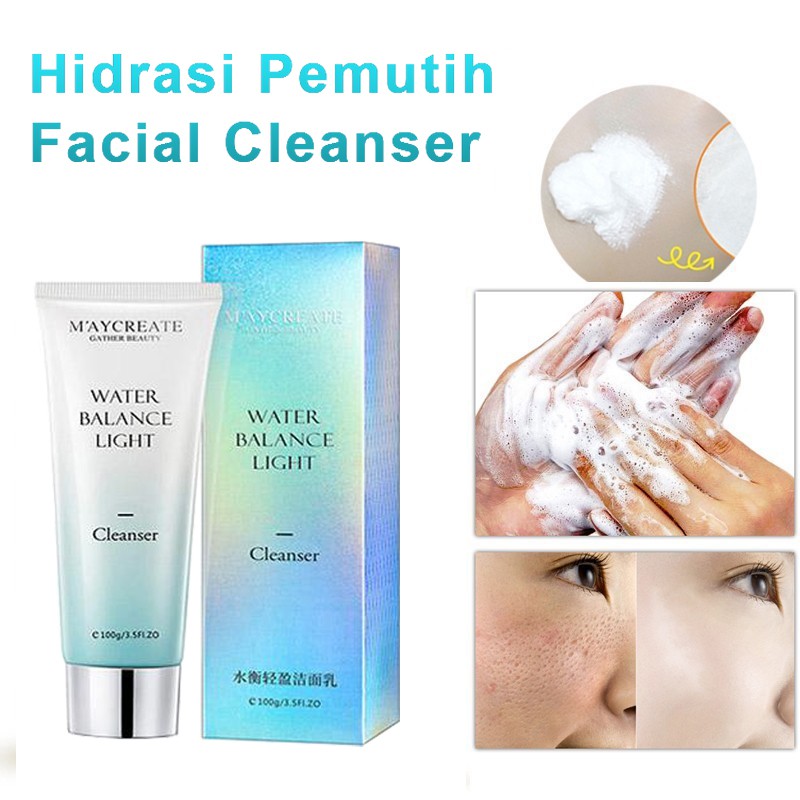 COD MayCreate 100% Original Facial Cleanser Face Cleansing Wash Skin Care