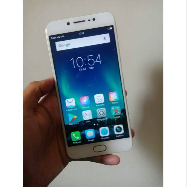 Jual HP seken Handphone Second Vivo V5S Ram 4/64gb HP + Casan No Minus