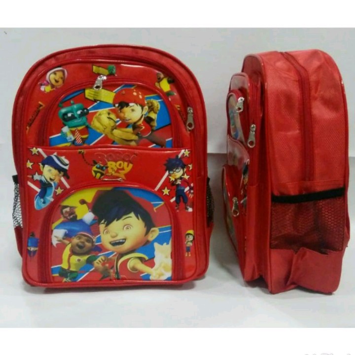 Tas Sekolah Anak Laki Laki Laki2 Cowok Sd Tk Karakter Boboiboy Murah gratis topi boboiboy