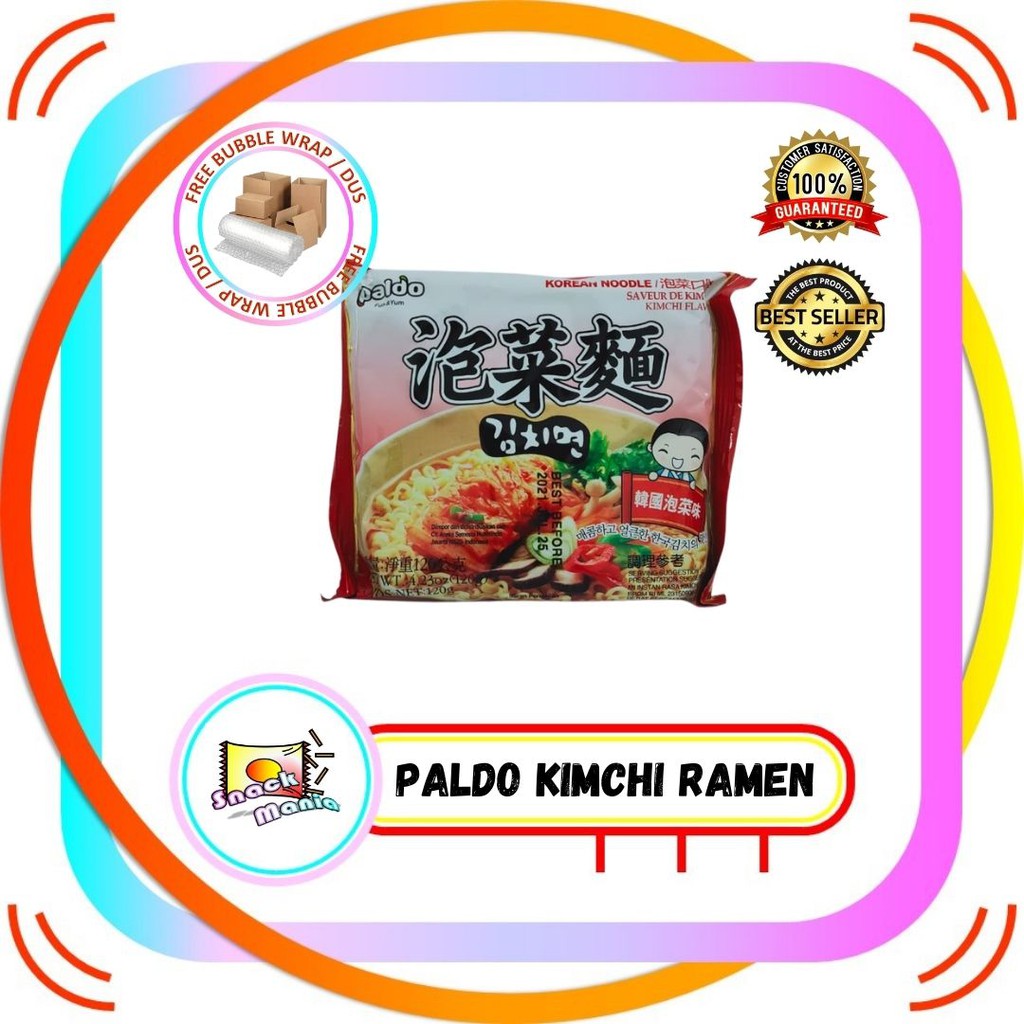 

Paldo Kimchi Ramen Mie Kuah Ramen Instan Korea ~ 120 gr
