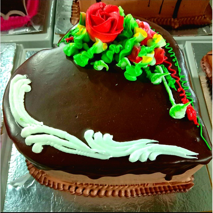 

KUE ULANG TAHUN SIRAM COKLAT LOVE SIZE - 20x20