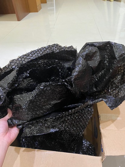 Tutup / Tudung Microwave, Abu-abu Biru Diameter 26cm Pr589