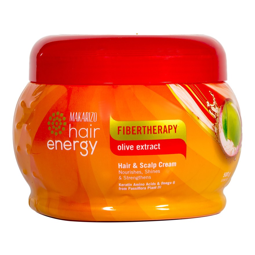 Makarizo Hair Energy Fibertherapy Olive 500 Gr Shopee Indonesia