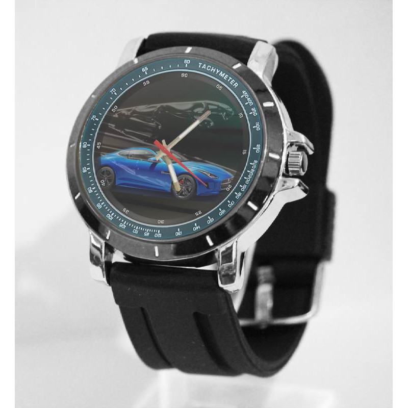 Jam Tangan Pria dan Wanita Rubber Custom JAGUAR 03 Terbaru