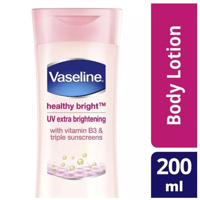 VASELINE Body Lotion Healthy Bright UV Extra Brightening 200ml