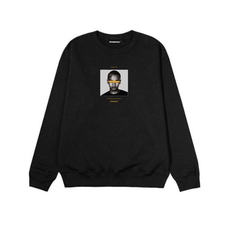 CREWNECK TRANSWORLD DOMINIC BLACK