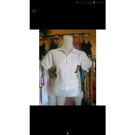 seragam sma Crop pesanan k shay