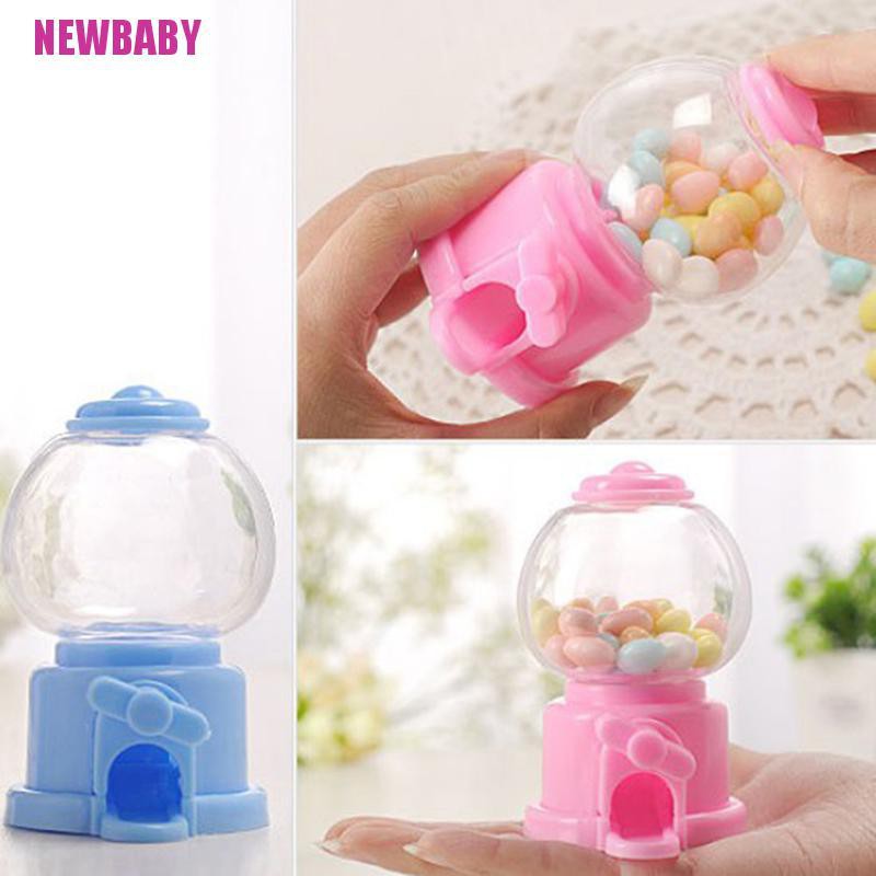 [NEWBABY] Mini sweet kids candy machine bubble gumball dispenser baby gift toys cute