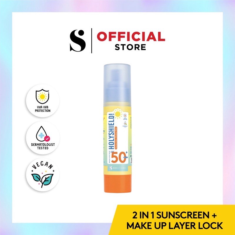SOMETHINC Holyshield Sunscreen Confort Corrector Serum | Shake Mist SPF50 Pa++++