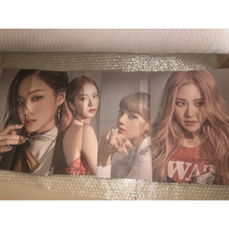 BLACKPINK - KILL THIS LOVE JENNIE LISA ROSE JISOO FOLDED POSTER