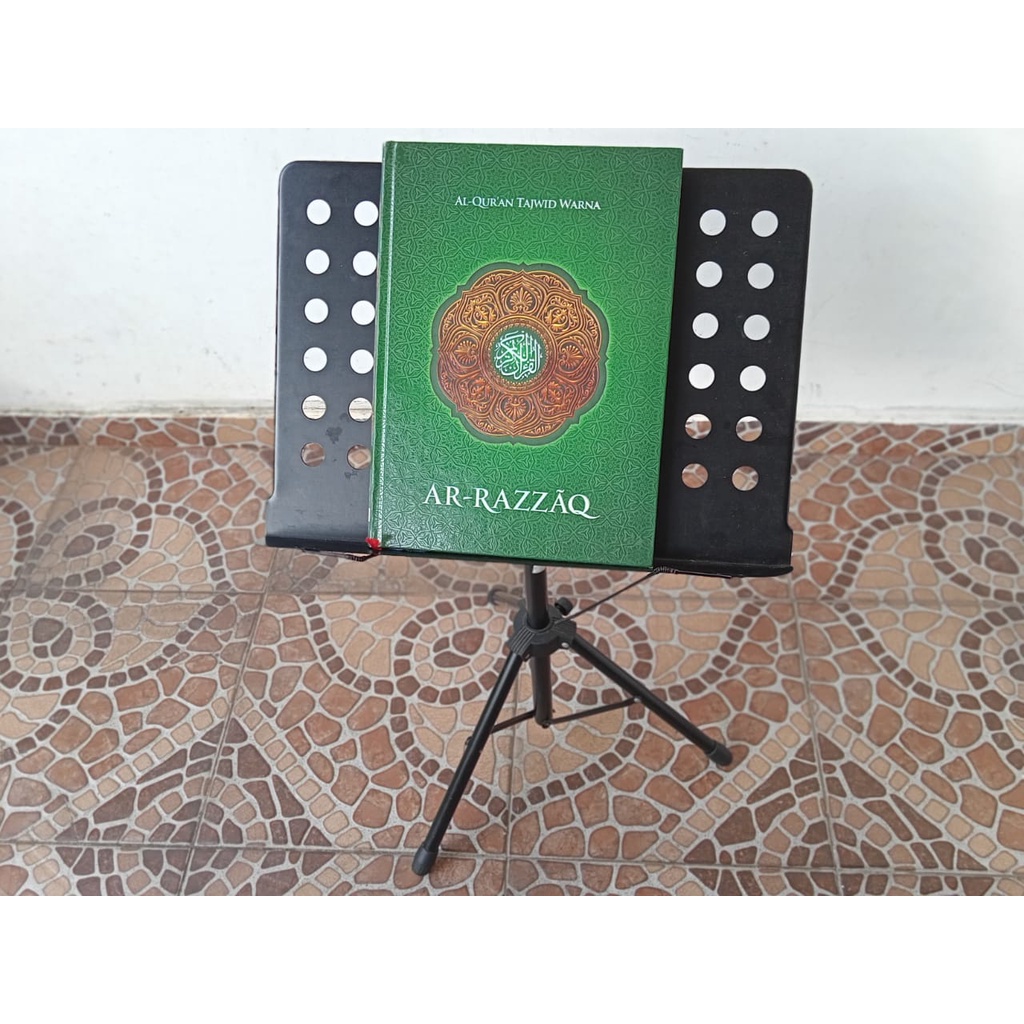 Jual Standing Meja Penyangga Al Quran Besar Dan Al Quran Ar Razzaq