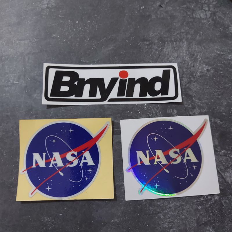 STICKER NASA BULAT PRINCUT