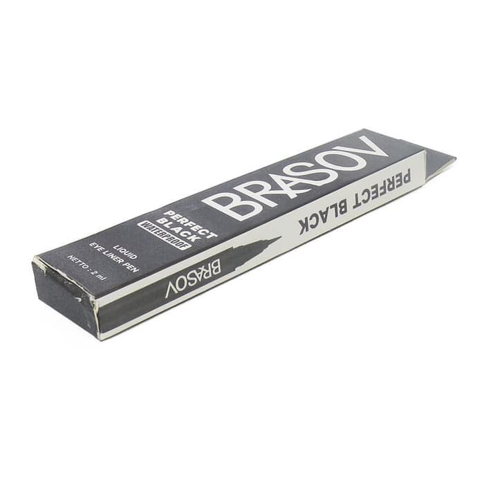 RADYSA - BRASOV Eyeliner Netto 2 ML Perfect Black Waterproof Liquid Eye Liner Pen Hitam