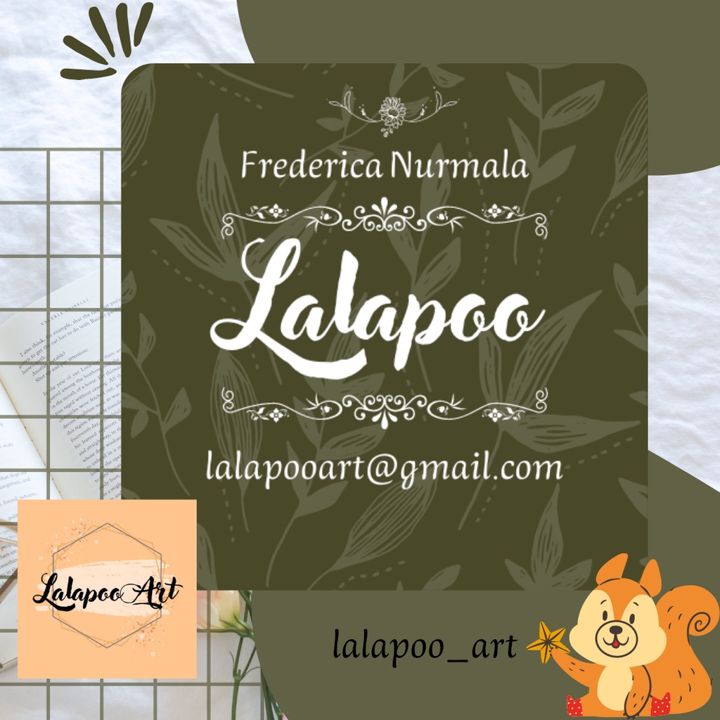

Stiker Penanda buku atau barang motif batik 30 PCS