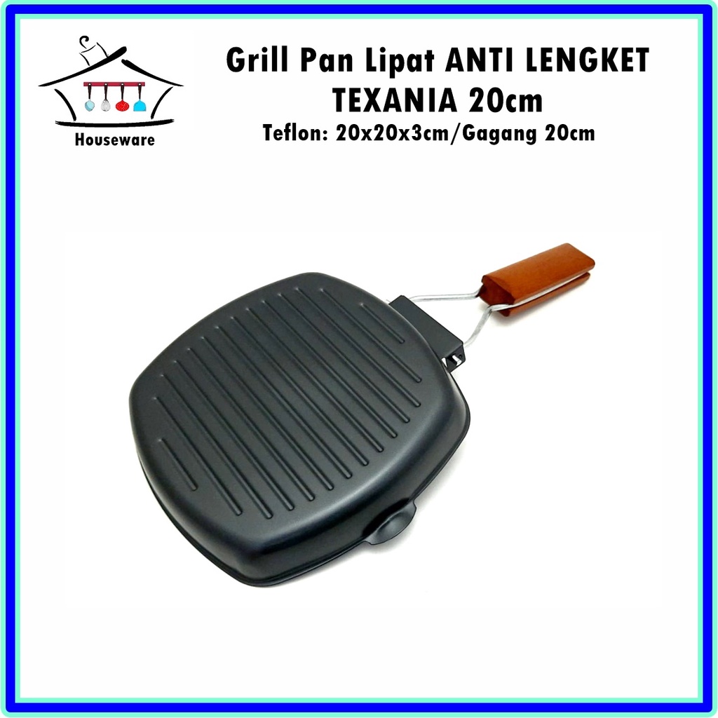 Grill Pan/Wajan Panggang Lipat