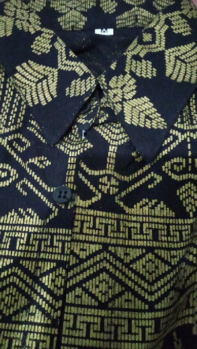 Kemeja Batik Prada Anjani Gold/panjang