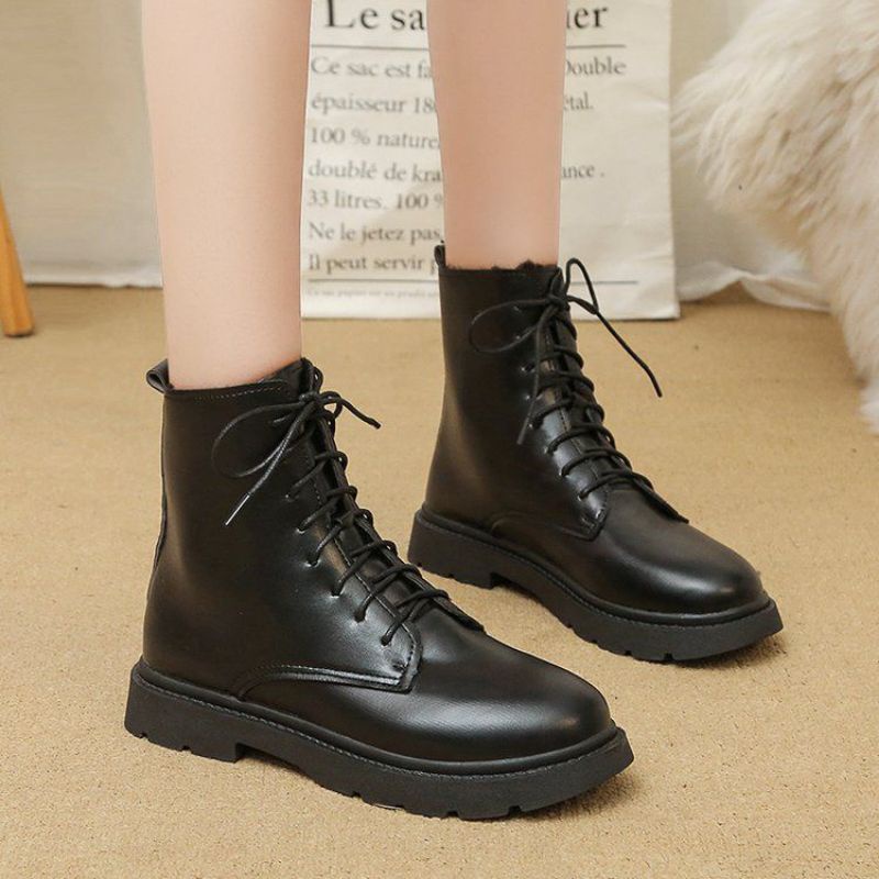 Sepatu Boots Kulit Wanita Import SP2033 Sepatu Import  Premium Quality