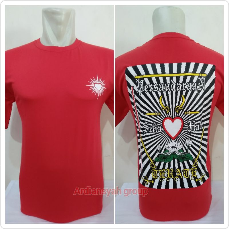 Kaos silat setia hati Terate LAMBANG MERAH