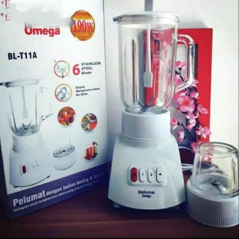 BLENDER KACA NATIONAL  BLENDER TABUNG KACA 2in1