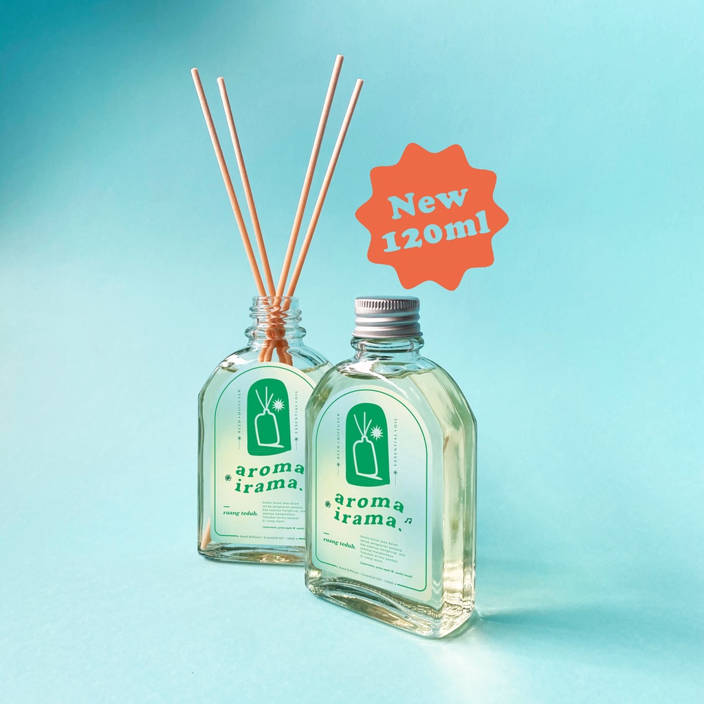 Aroma Irama // Ruang Teduh // Reed Diffuser // 100ml // 120ml-2
