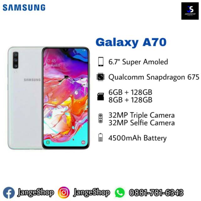 SAMSUNG GALAXY A70