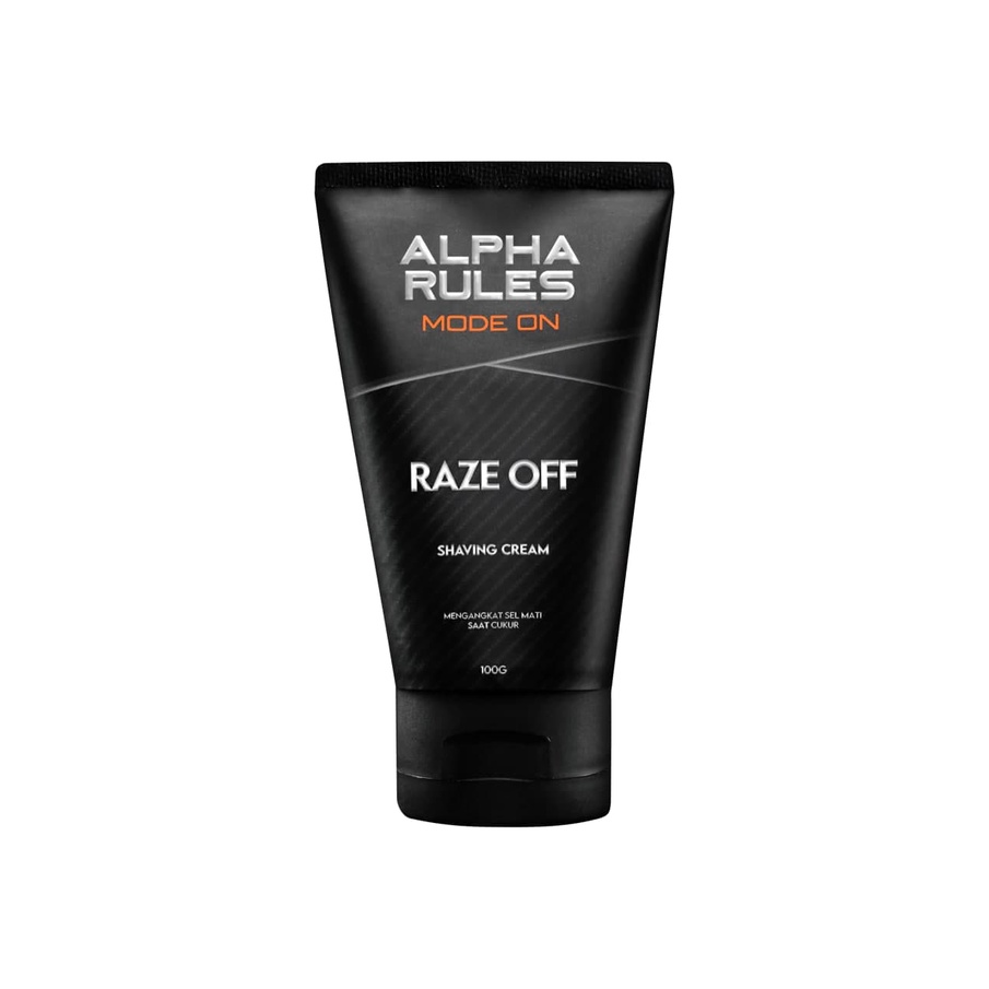 Alpha Rules Raze Off Shaving Cream / Krim Cukur Jenggot Kumis Pria