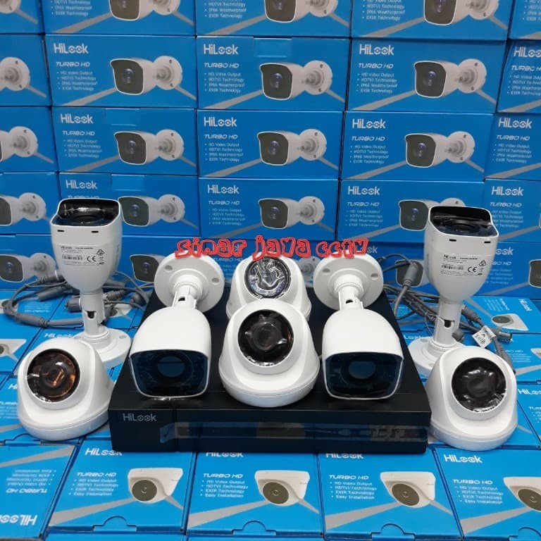 PAKET CCTV 16CHANEL HILOOK 2MP KMPLIT TGGL PSNG AJA