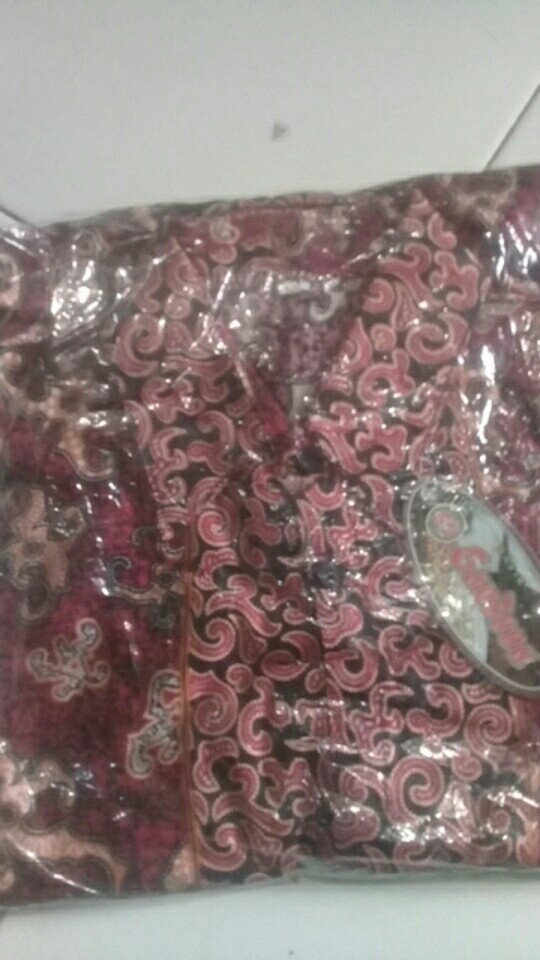 Kemeja Batik Pria Ppbtk07 Wsa04 Lengan Pendek Kode 17 /kemejapria/kemejabatik/batikpria/batikmodern