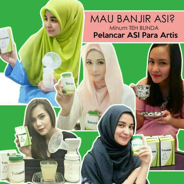 Teh Bunda / TeBunda / pelancar ASI / booster ASI