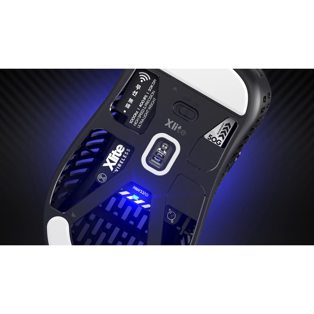 Pulsar XLITE Ultralight Ergonomic - Wireless Gaming Mouse