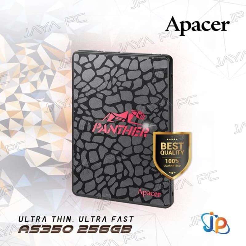 SSD Apacer Panther AS350 256GB Sata 3 Apacer 256 GB 2.5 Inch