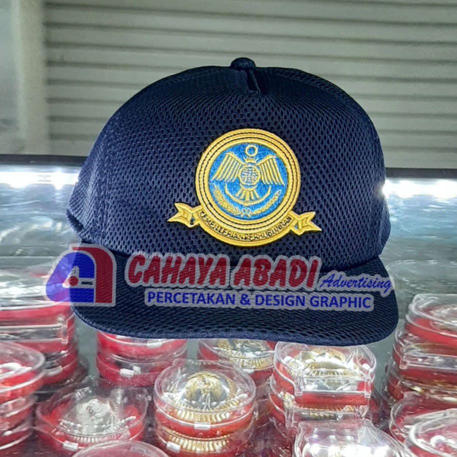 Topi Perhubungan Topi KEMENHUB DISHUB Golongan 2