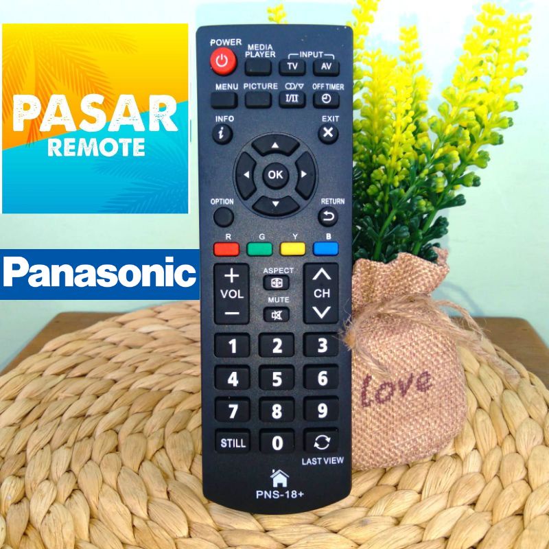 REMOT TV PANASONI LED LCD PNS