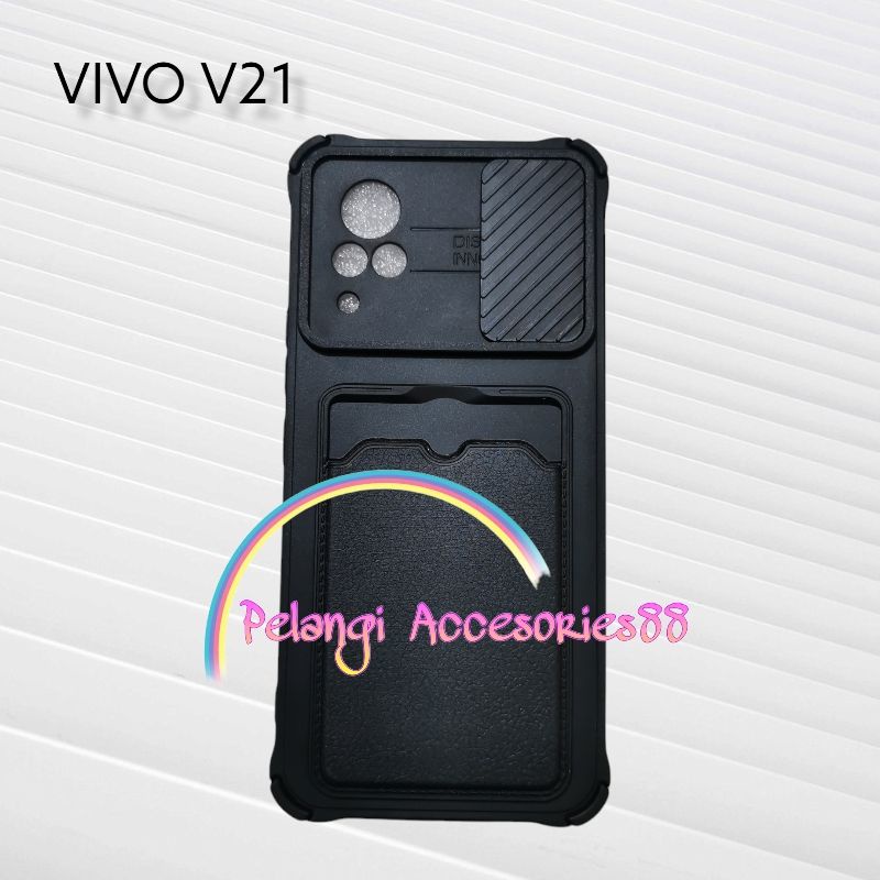 CASE VIVO V21 4G / V21E 4G / Y73 SOFTCASE SLEDING WARNA WARNI