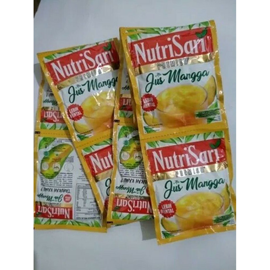 

NUTRISARI PREMIUM MANGGA 14gr 10 Sachet PROMO