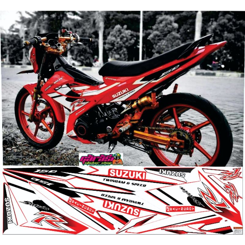 Striping satria variasi fu fl v3