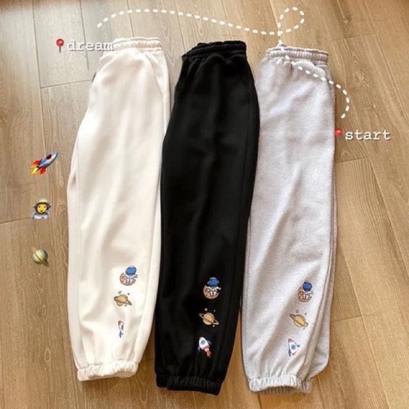 BEFAST - ZEC OOTD Celana Jogger WIYA / Jogger Rocket / Jogger Planet / Jogger Terbaru 2022 / Celana Panjang Training / Celana Panjang Olahraga / Termurah / Jogger Motif