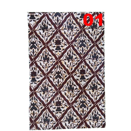 KAIN BATIK MOTIF H. SANTOSO AAA UNGGUL JAYA  JARIK BATIK GADING MAS PANJANG DAN HALUS BANYAK MOTIF