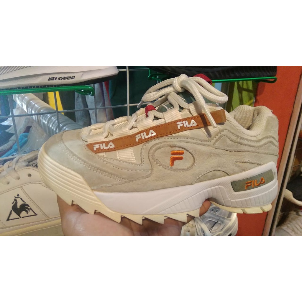 SEPATU BRANDED SECOND FILA SNEAKERS PRIA WANITA UNISEX ORIGINAL MURAH REALPIC