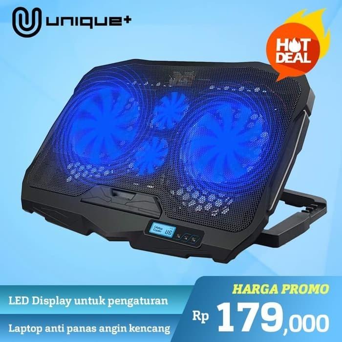 Cooler Laptop Cooling Pad Untuk Laptop 4 Fan S18 Max 16 Inch