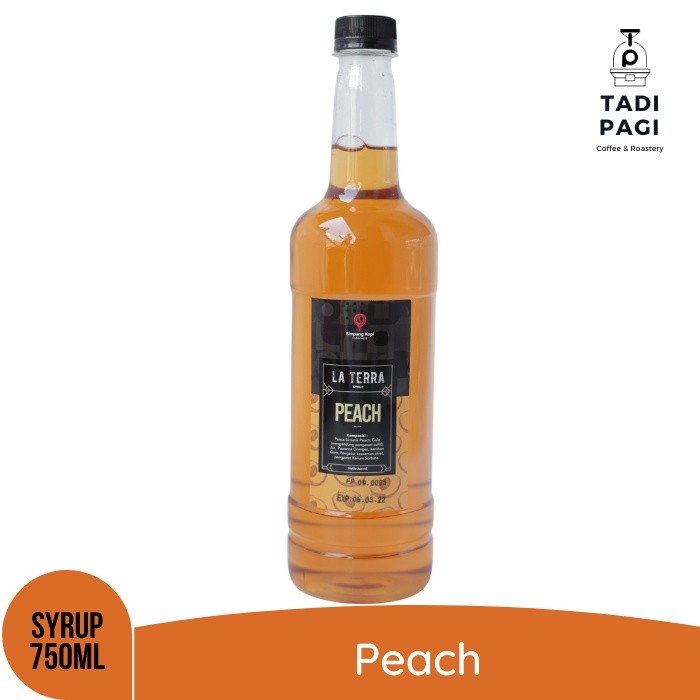 

Syrup Peach Sirup La Terra 750 ml Syrup