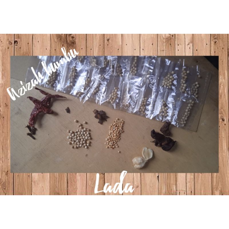 

Termurah !!! Bumbu dapur LADA isi 20 bungkus